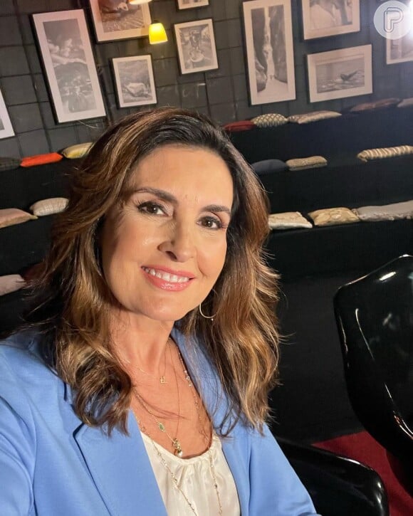 Fátima Bernardes comemorou o aniversário do pai neste domingo (25)