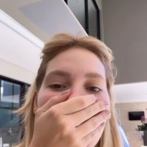 Virginia tomou um susto com o pedido da filha mais velha, Maria Alice.