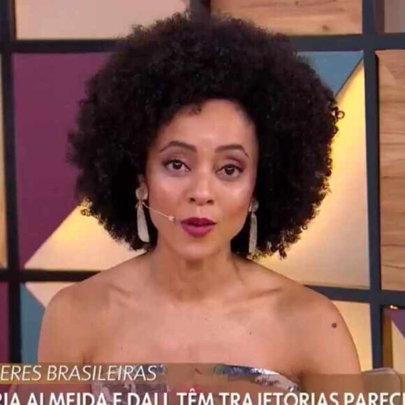 Valéria Almeida apresentou por um tempo o quadro 'Bem-estar' dentro do 'Encontro'.