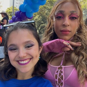 Elisa Annenberg e a deputada federal Erika Hilton.