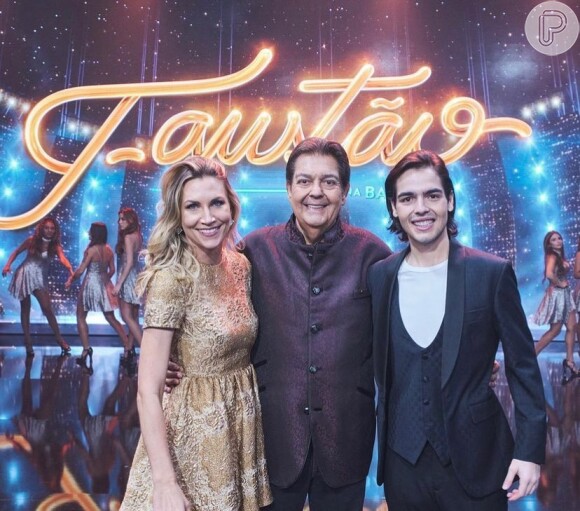 João Guilherme Silva fez sua estreia na TV durante o programa 'Faustão na Band'