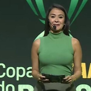 Lívia Torres participou apresentando o sorteio das semifinais da Copa do Brasil e, por isso, foi demitida da Globo.