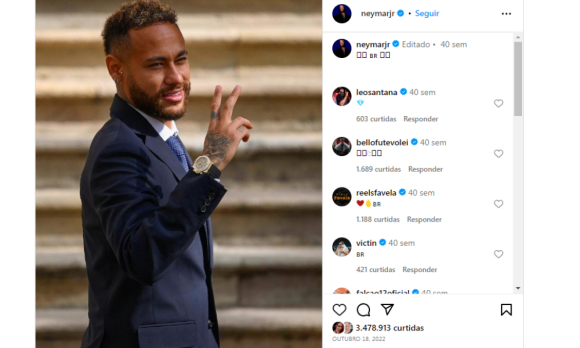 Rolex de Neymar conta com detalhes de ouro e 36 pedras de diamante, e foi lançado em 2019