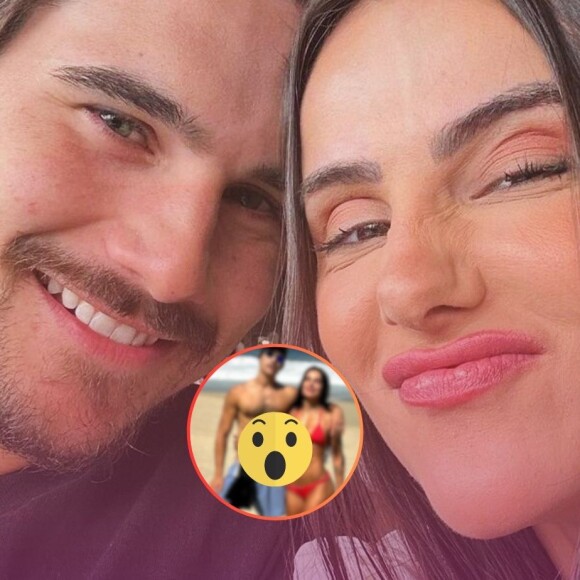 Nicolas Prattes e Luiza Caldi chamaram a atenção ao comemorarem 1 ano de namoro com foto revelada.