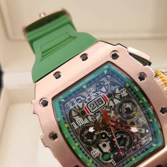 O relógio Richard Mille custa cerca de R$ 1,2 milhão