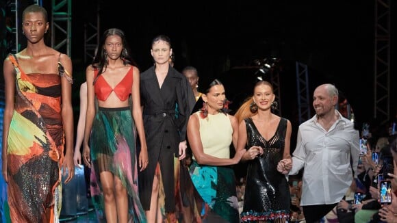 Alfaiataria colorida, tecido tecnológico e mais: as trends de moda do 1º desfile da Ginger, marca de Marina Ruy Barbosa