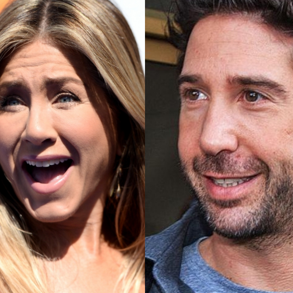 Jennifer Aniston e David Schwimmer anos depois entregaram que foram apaixonados um pelo outro enquanto gravaram a série 'Friends'