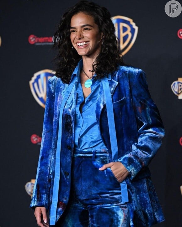 Bruna Marquezine interpretará Jenny Kord no filme 'Besouro Azul' e conta com seus admiradores brasileiros para fazer o filme ser um sucesso no cinema