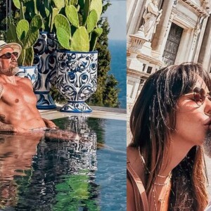 Marcos Mion curte férias na Itália com esposa em hotel com diárias de até R$ 36 mil