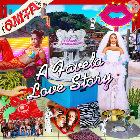Anitta aparece com vestido de noiva em um dos clipes de seu novo projeto, 'A Favela Love Story'