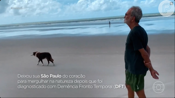 Maurício Kubrusly com DFT agora vive com a esposa Beatriz Goulart