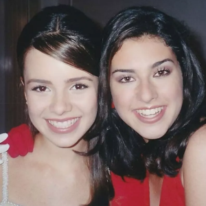 Fernanda Paes Leme e Sandy são amigas desde os tempos da série 'Sandy e Junior'