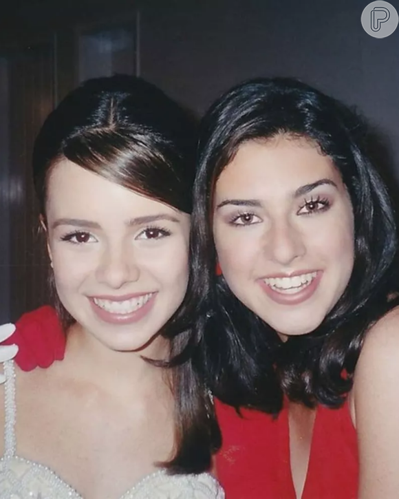 Fernanda Paes Leme e Sandy são amigas desde os tempos da série 'Sandy e Junior'