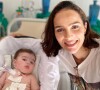 Letícia Cazarré ficou meses na UTI com Maria Guilhermina logo após o seu nascimento