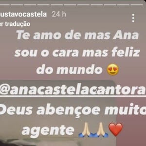 Primo de Ana Castela agradeceu demais o presente que ganhou da famosa.