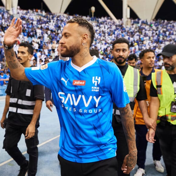 Neymar elogiou a liga saudita em coletiva