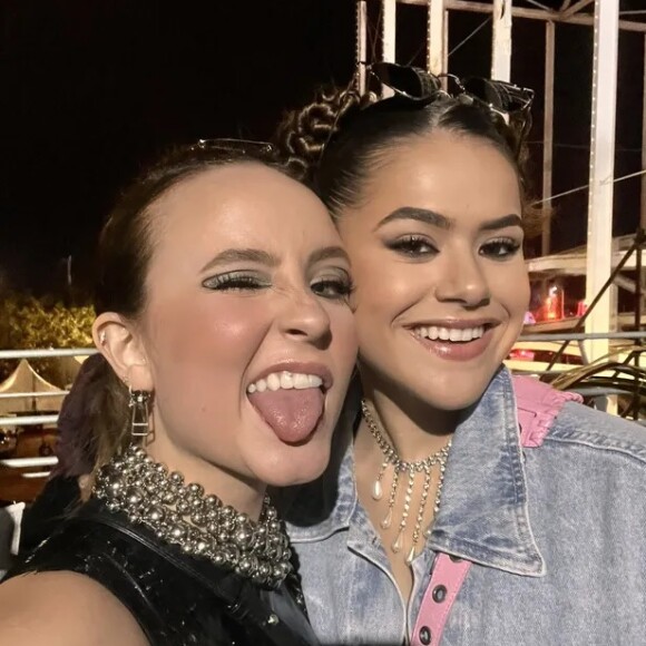 Maisa celebrou entrada de Larissa Manoela para o elenco da série 'De Volta aos 15': 'Eu tô muito feliz que nós vamos nos reencontrar pra fazer história mais uma vez'