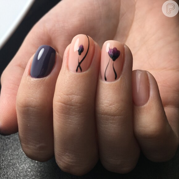Unhas decoradas curtas: inspire-se nessa versão minimalista e delicada