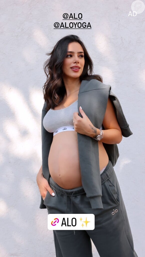 Bruna Biancardi aparece pela primeira vez, expondo barrigão de grávida, após suposta nova traição de Neymar