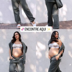 Bruna Biancardi aparece pela primeira vez, expondo barrigão de grávida, após suposta nova traição de Neymar