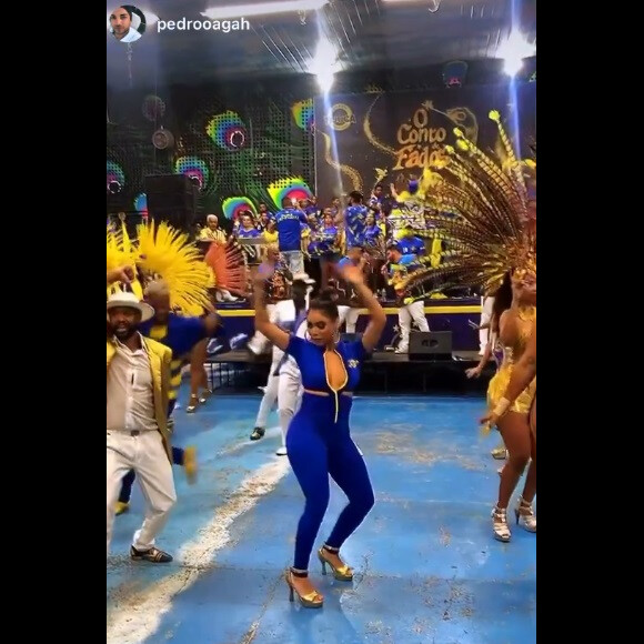 Lexa é rainha de bateria da Unidos da Tijuca