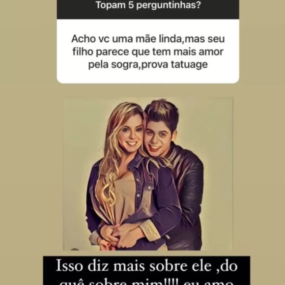 Poliana Rocha respondeu acusação de Zé Felipe gostar mais da sogra que dela