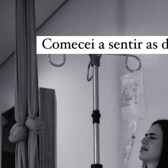 Bruna Biancardi mostrou em fotos a experiência do parto de Mavie