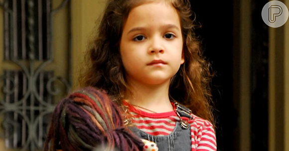 Mel Maia foi a Nina na infância da novela Avenida Brasil