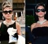 Bruna Marquezine encarna Audrey Hepburn em festa de Halloween ao apostar em look composto por vestido míni preto, fazendo referência ao filme 'Bonequinha de Luxo'