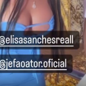 Elisa Sanches gravou pornô com Andressa Urach e o ator Jefão, mais conhecido como 'negão gostoso'