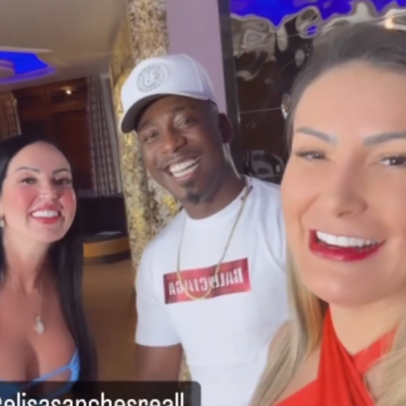 Andressa Urach, Elisa Sanches e Jefão: 'Tem que ser ele pra dar conta!', disse a atriz pornô