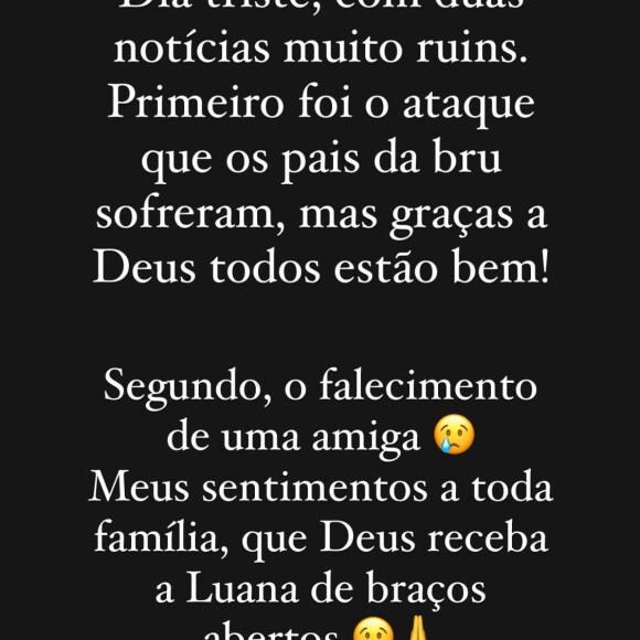 Neymar lamentou o assalto nas redes sociais