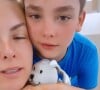Ana Hickmann surgiu com o filho, Alexandre Jr., em vídeo nesta terça-feira, 21 de novembro de 2023: 'Menino mais lindo dessa vida'