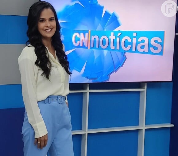 Elaine Cristina Santos, jornalista e âncora da emissora Canção Nova, morreu nesta terça-feira (21), aos 38 anos