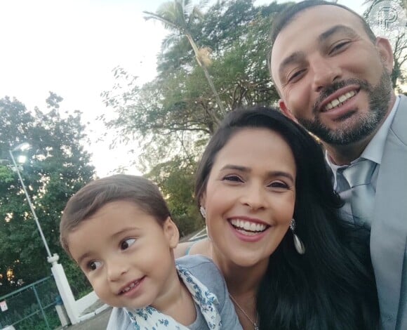 Elaine Santos deixa o marido, Fernando Carvalho, e um filho