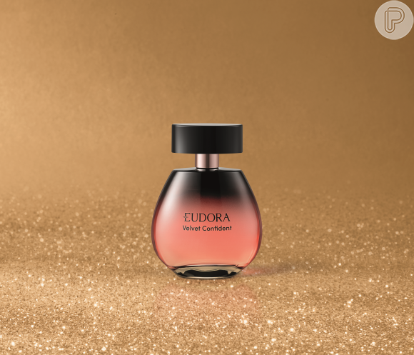 O perfume femino da Eudora Velvet Confident é um dos mais queridos pelo público