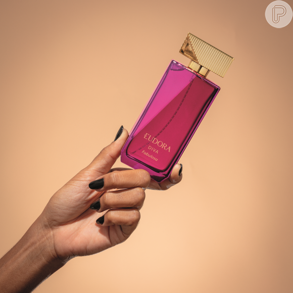 O terceiro perfume femino mais vendido da Eudora é o Diva Fabulosa