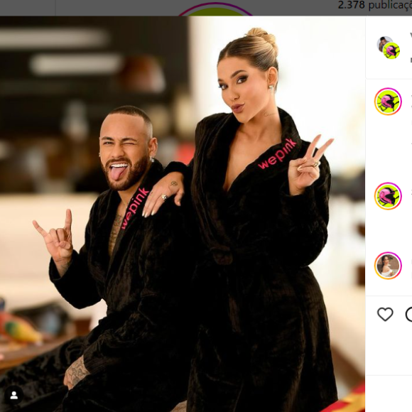 Virgínia Fonseca e Neymar anunciaram uma parceria profissional nesta quarta-feira (06) e se tornaram alvos de rumores de affair