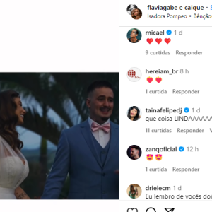 Após o 'De Férias com Ex', Flavia Gabe publicou um vídeo com sua história com Caíque Gama