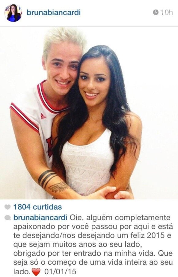 Bruna Biancardi e Caíque Gama namoraram por cinco antes antes dela conhecer Neymar