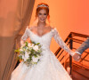Retrospectiva 2023: Mirela Janis trajou um vestido de noiva de R$ 200 mil