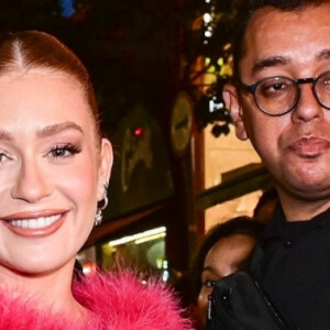 Marina Ruy Barbosa de mamãe noel? Atriz da Globo foi a evento com vestido vermelho com plumas