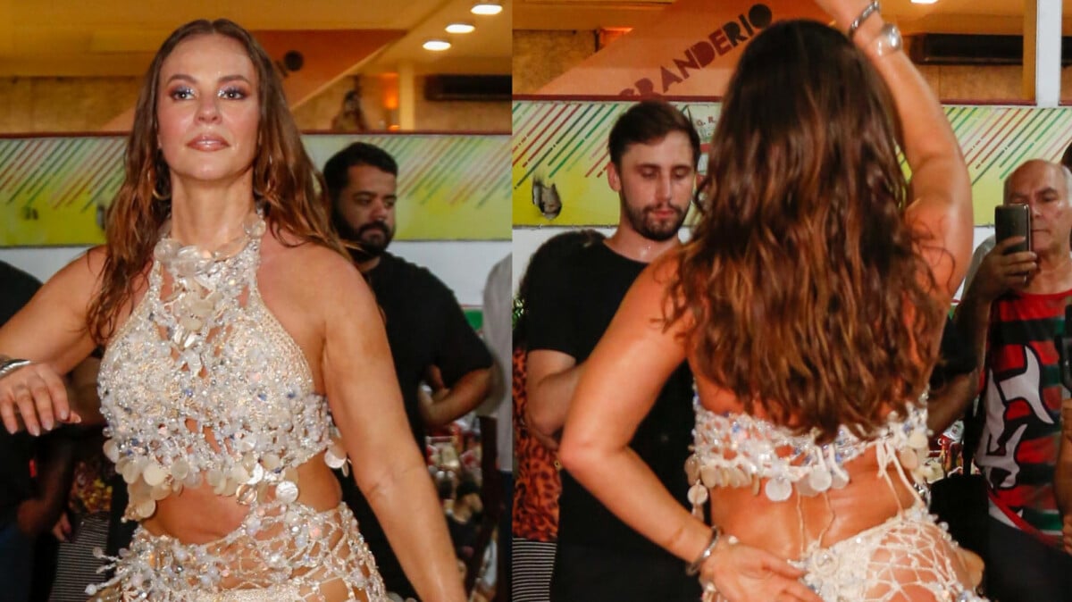 Foto: Bumbum e barriga de fora! Paolla Oliveira apostou em look com  transparência para ensaio do carnaval 2024 da Grande Rio - Purepeople