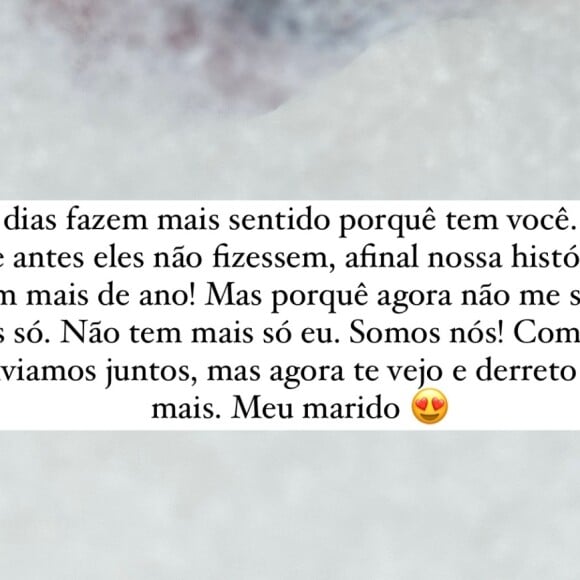 Larissa Manoela mostrou flagra de lua de mel 'raiz' com André Luiz Frambach e fez uma declaração ao marido: 'Os dias fazem mais sentido porque têm você. Agora não me sinto mais só'