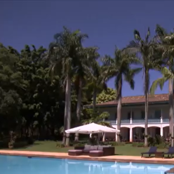 Ana Maria Braga abriu as portas da sua propiedade e mostrou o seu lado fazendeira