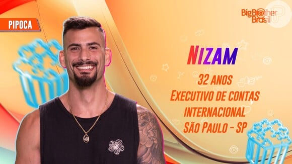 BBB 24: Nizam, natural de São Paulo e desempregado, é confirmado no 'Big Brother Brasil'