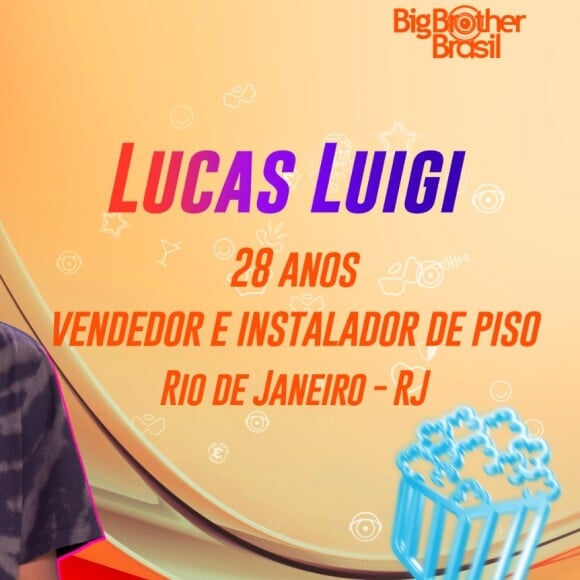 BBB 24: Lucas Luigi é vendedor e instalador de piso