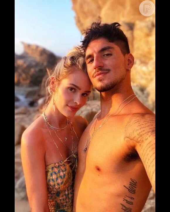 Gabriel Medina e Yasmin Brunet foram casados por um ano