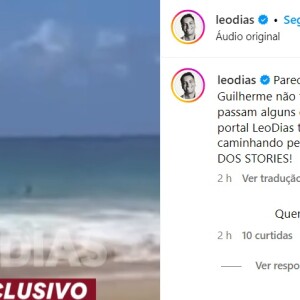 Bruna Marquezine e João Guilherme estão vivendo affair, segundo Leo Dias