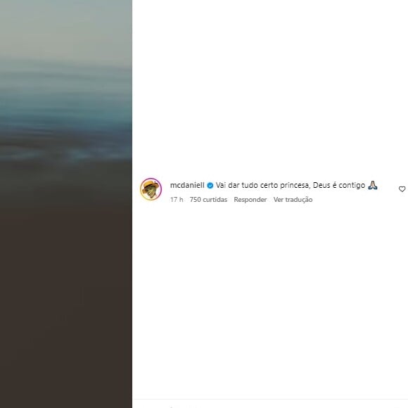 No 'BBB 24': Yasmin Brunet ganhou torcida do ex-namorado MC Daniel em post na web
